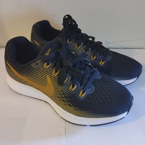 Nike Air Zoom Pegasus Women's Running Shoes 5W Black Gold